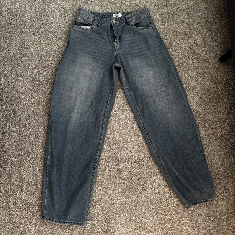Refuge Dark Blue Boyfriend Jeans